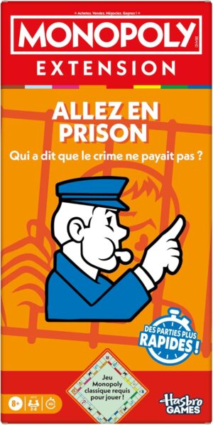 Extension Monopoly Allez en prison en version française