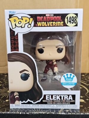 POP! Elektra Exclusive 1498 Deadpool et Wolverine
