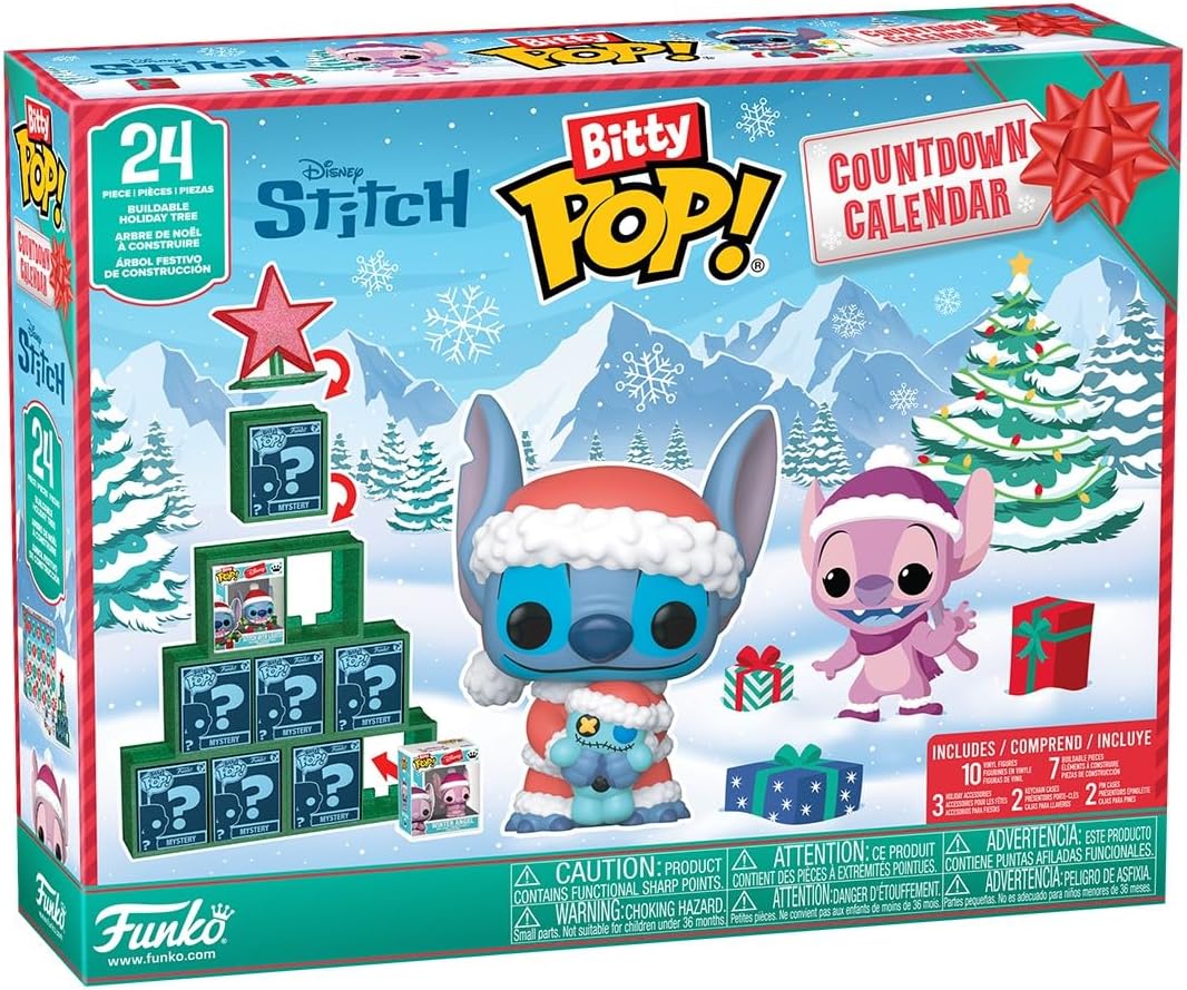Calendrier de l'avent Stitch Lilo et Stitch avec 24 surprises Funko Bitty Pop!