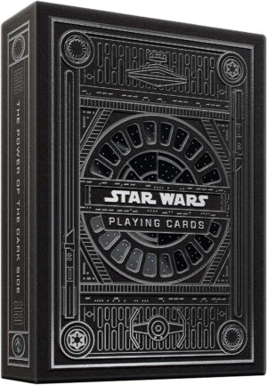 Cartes à jouer theory11 Star Wars Dark Side argent
