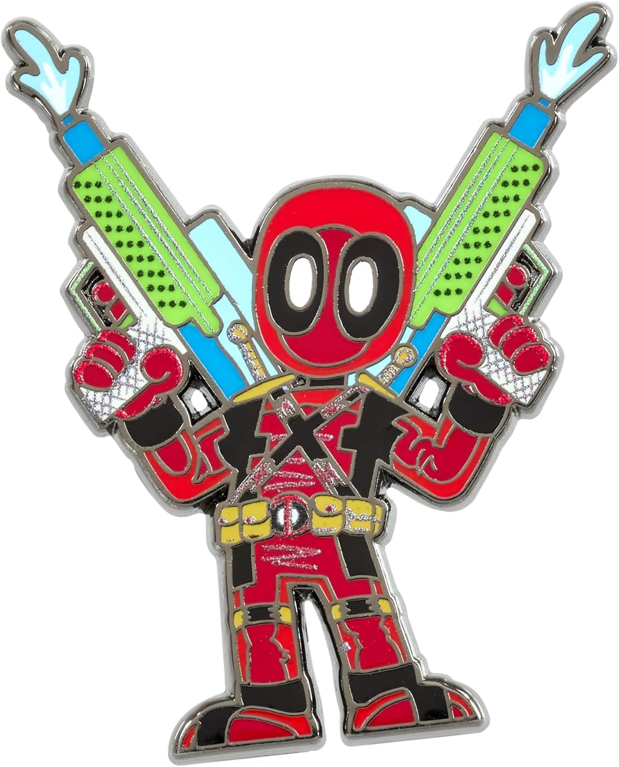 Broche pin en émail Boîte Mystère Deadpool Marvel Loungefly Funko – Image 5