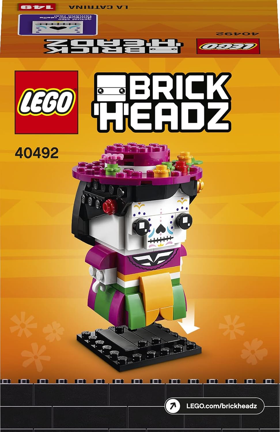 Set LEGO BrickHeadz La Catrina 40492 – Image 3