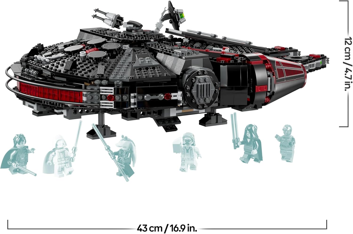 LEGO Star Wars Faucon Noir 75389 avec C-3PO et 6 minifigurines – Image 7