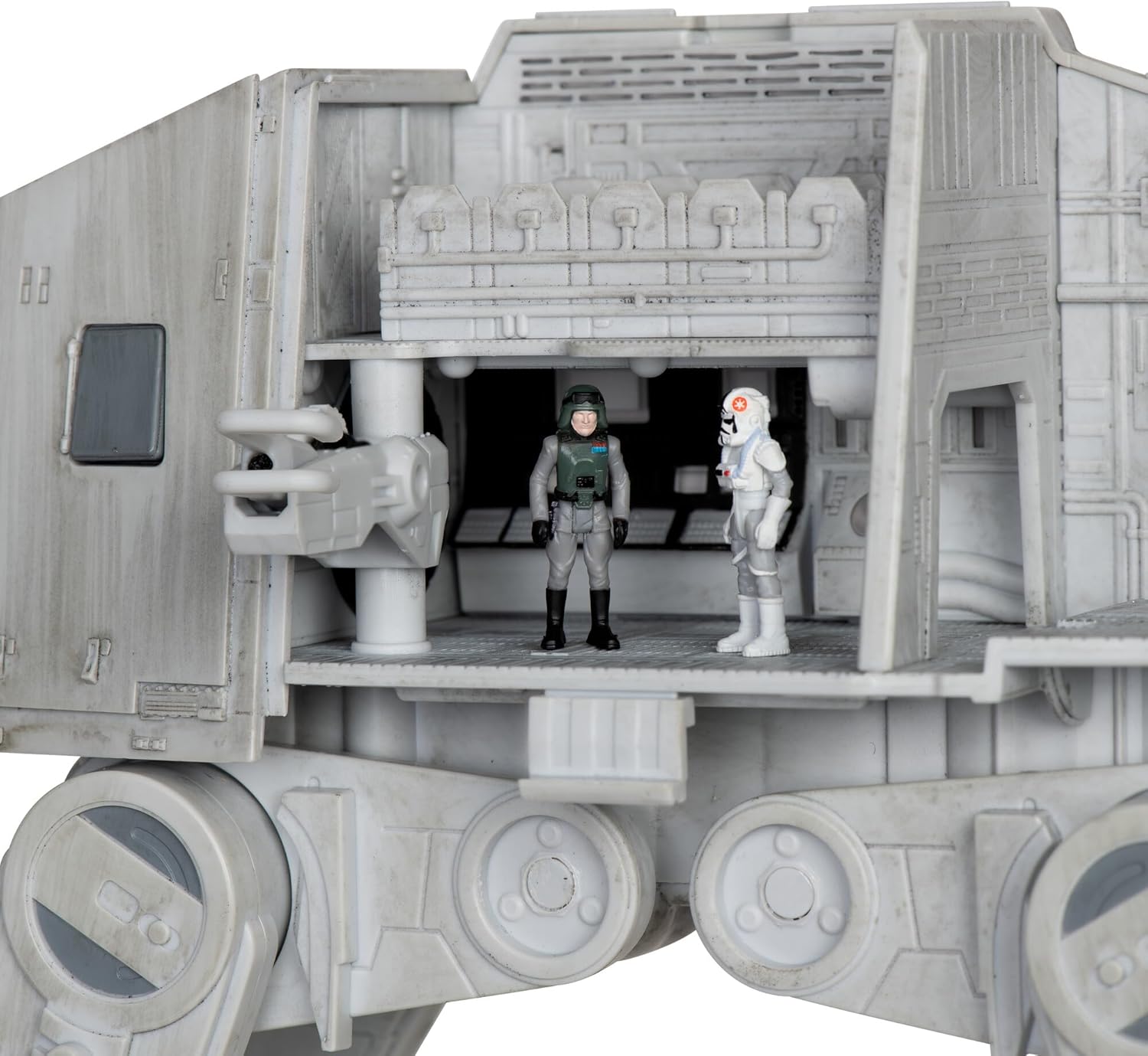 AT-AT Walker Star Wars Micro Galaxy Squadron, vaisseau de 25 cm avec cinq micro figurines de 3 cm – Image 4