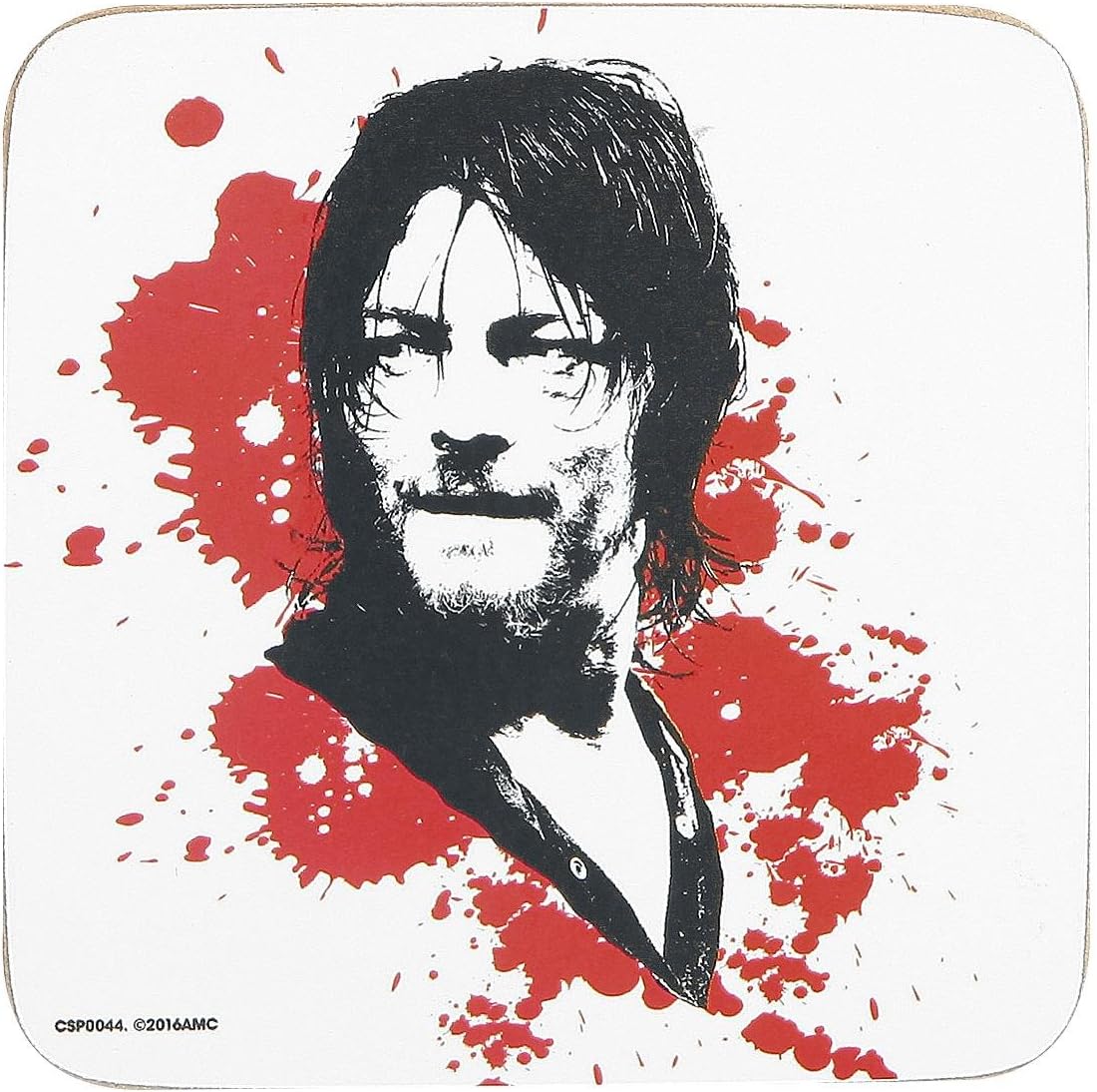 Dessous de verre Daryl The Walking Dead, pack format 9 x 9 cm – Image 5