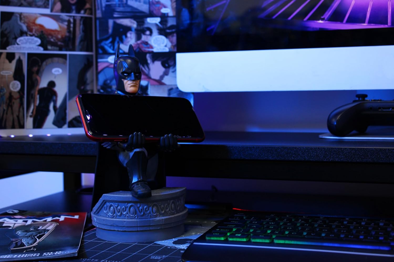 Support Batman Cable Guys pour manette et téléphone – Image 5