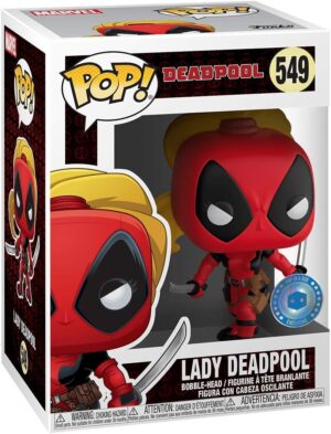 Figurine Funko Pop 549 Lady Deadpool Marvel en vinyle