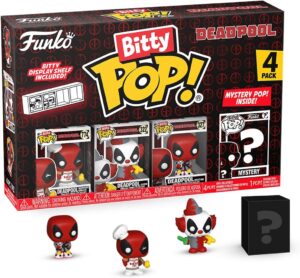 Coffret Funko Bitty Pop Deadpool BBQ Master 4 figurines 2,3 cm