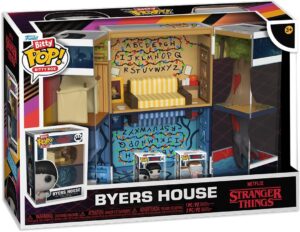 Playset Maison Byers Stranger Things avec Bitty Pop! et rangement