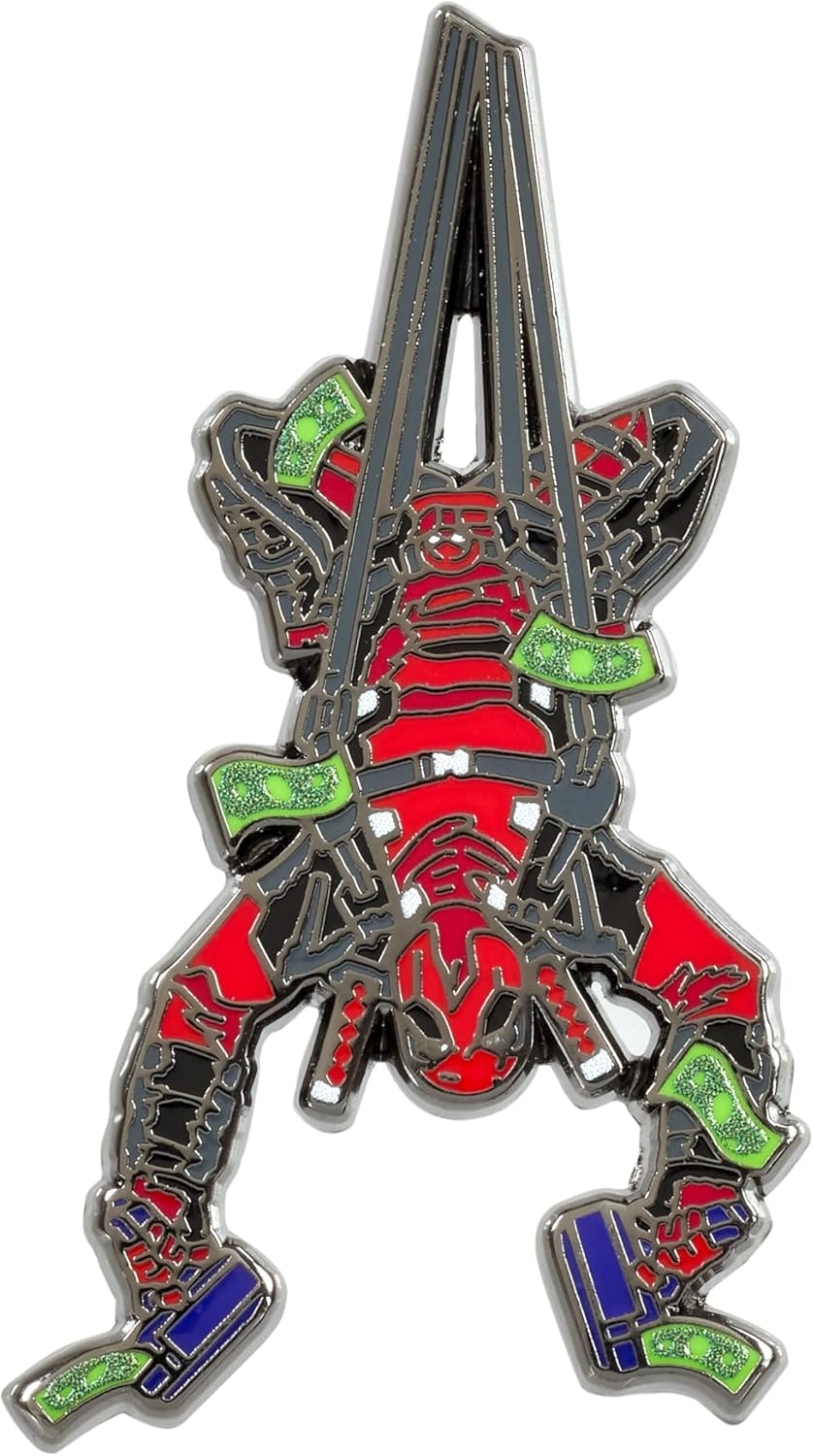 Broche pin en émail Boîte Mystère Deadpool Marvel Loungefly Funko – Image 4