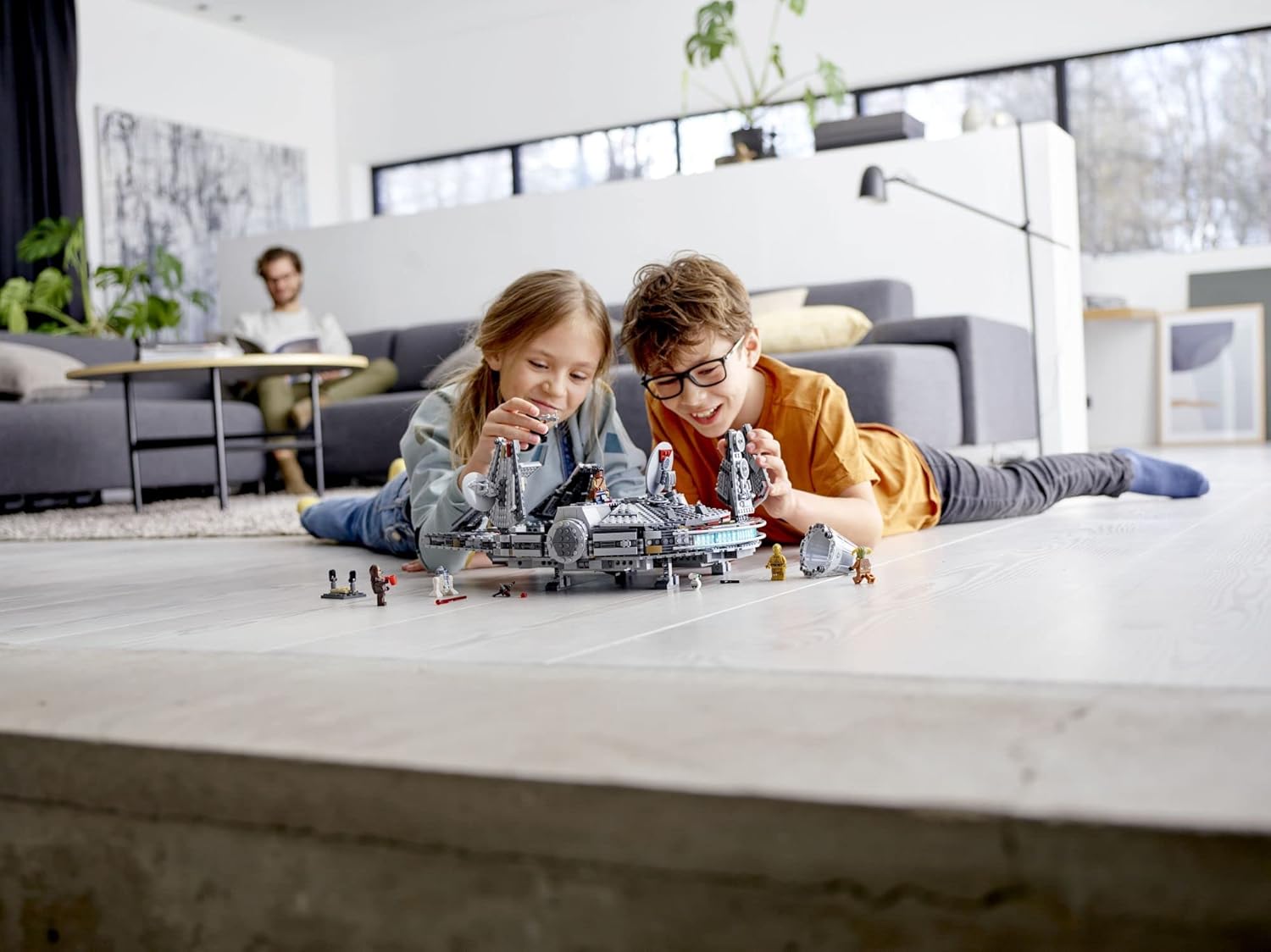 Faucon Millenium Star Wars LEGO 75257 avec emballage sans frustration – Image 2