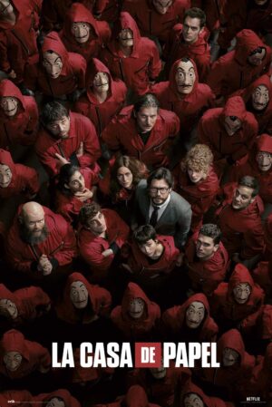 Poster mural La Casa de Papel 61 x 91.5 cm Grupo Erik