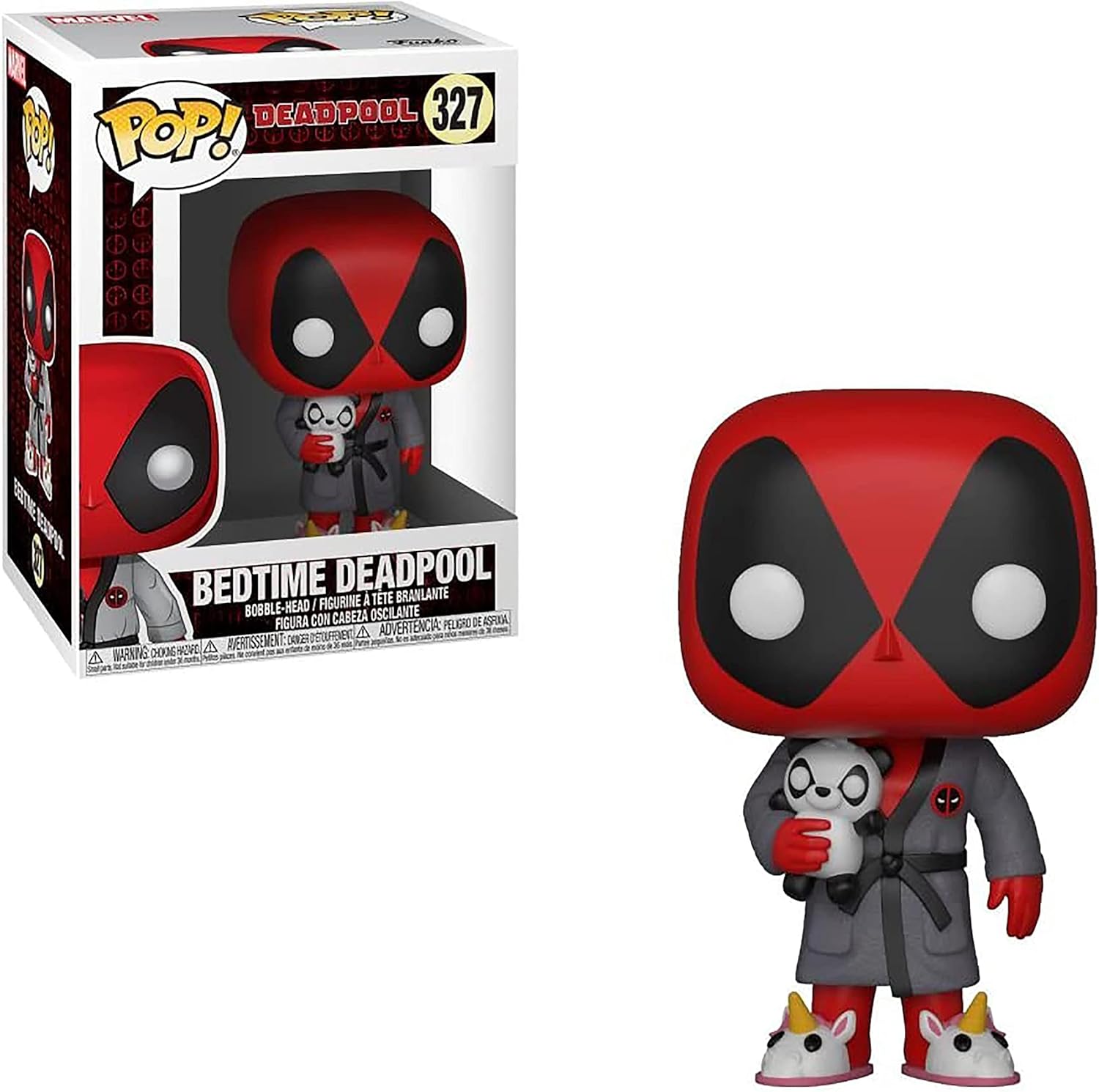 Figurine Funko Pop! Marvel Deadpool in Robe, taille standard – Image 2