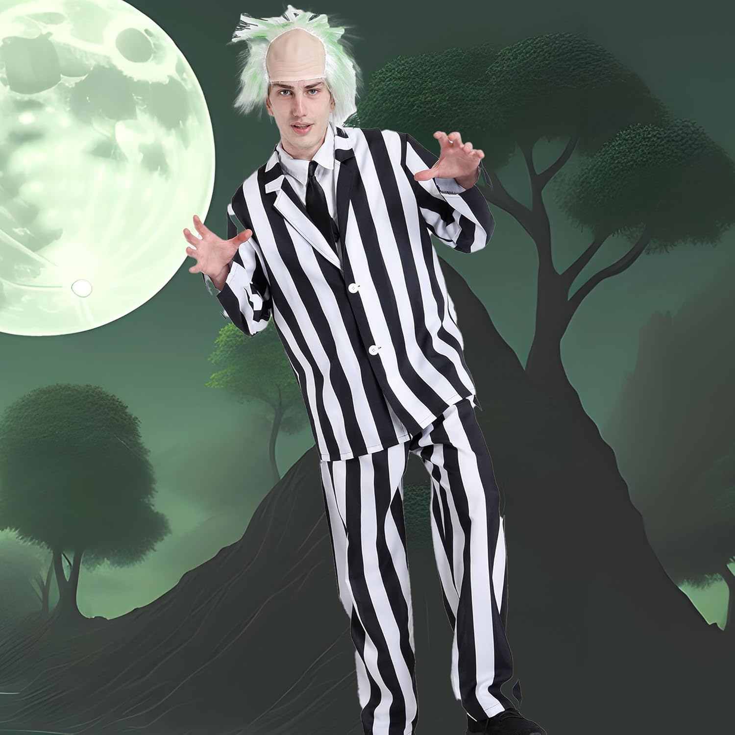 Déguisement homme Bitelchus Tim Burton avec choix Team – Image 5