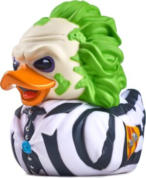 Figurine canard en vinyle Beetlejuice TUBBZ édition Horror en boîte