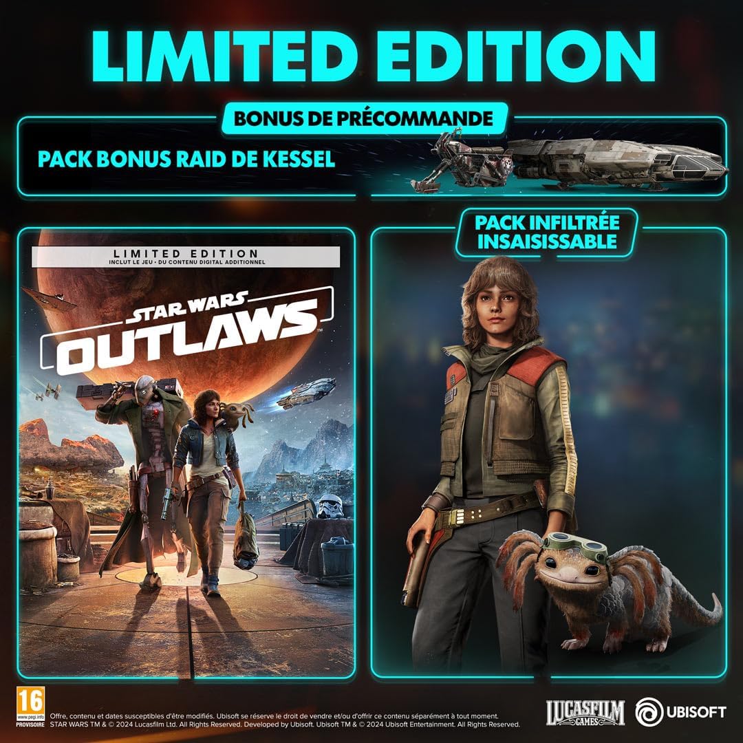 Star Wars Outlaws Limited sur Playstation 5 avec Kay Vess – Image 3