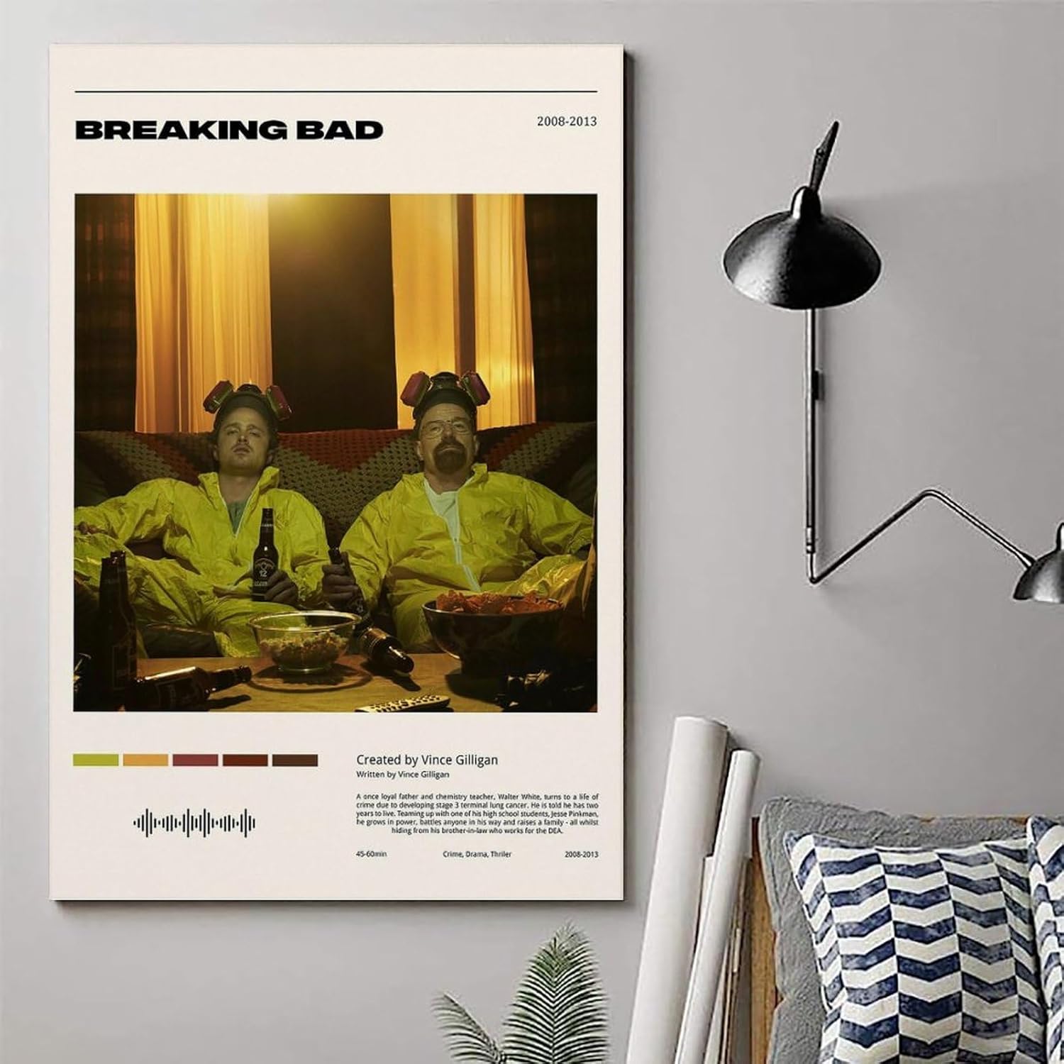 Poster Breaking Bad vintage pour chambre 30 x 45 cm – Image 6