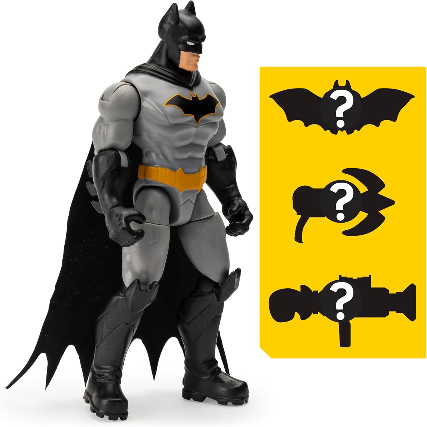 Batman DC Comics, figurine articulée 10,2 cm avec 3 accessoires mystère – Image 7