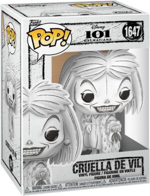Cruella De Vil Disney Sketched Funko Pop! en vinyle 9,5 cm