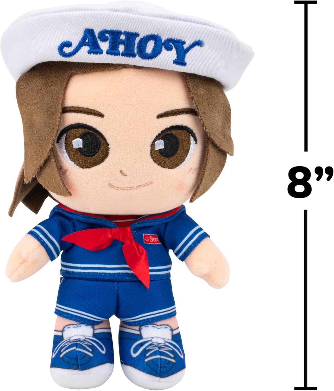Peluche Steve Harrington Stranger Things 20 cm, saison 3 et broderies spéciales – Image 4