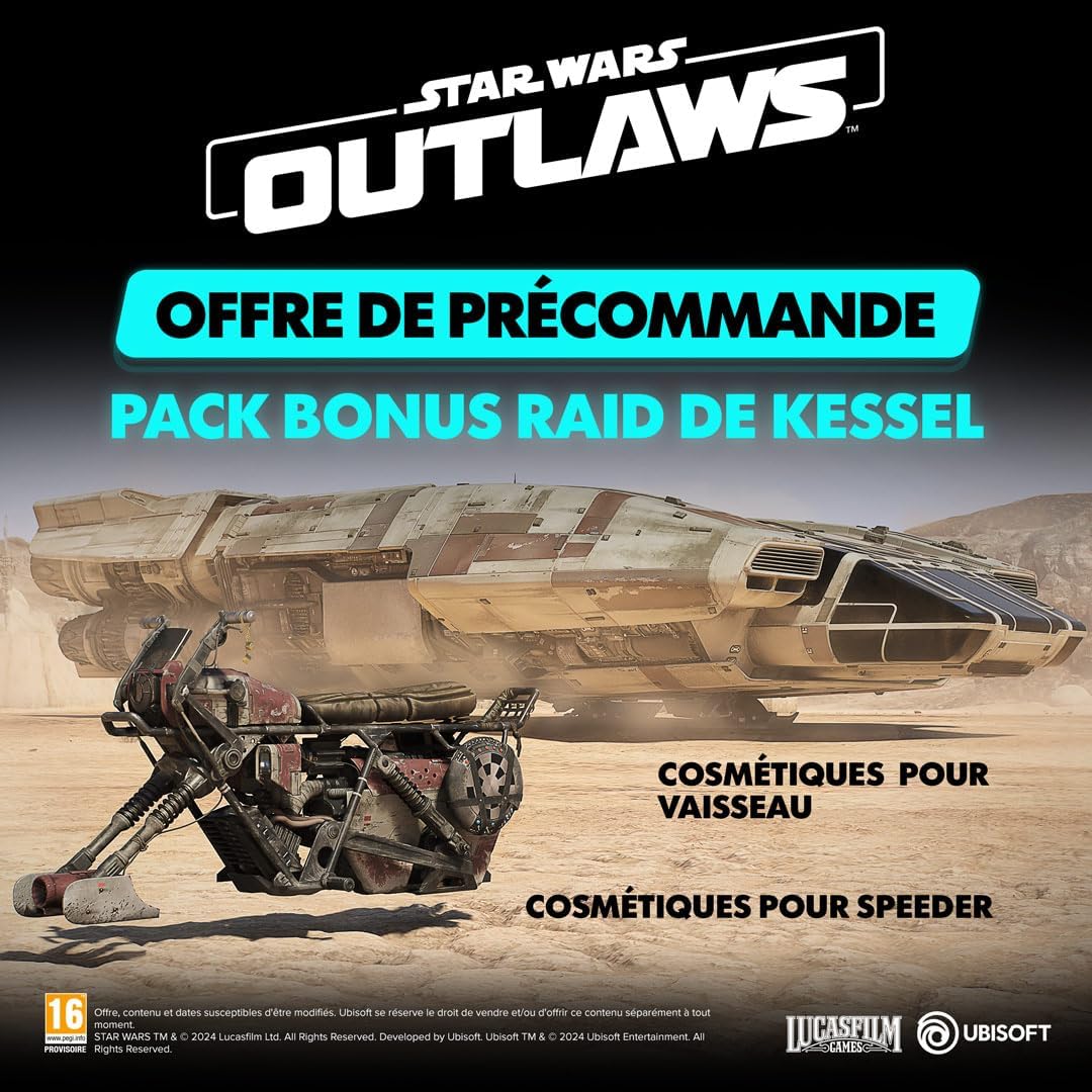 Star Wars Outlaws Limited sur Playstation 5 avec Kay Vess – Image 2