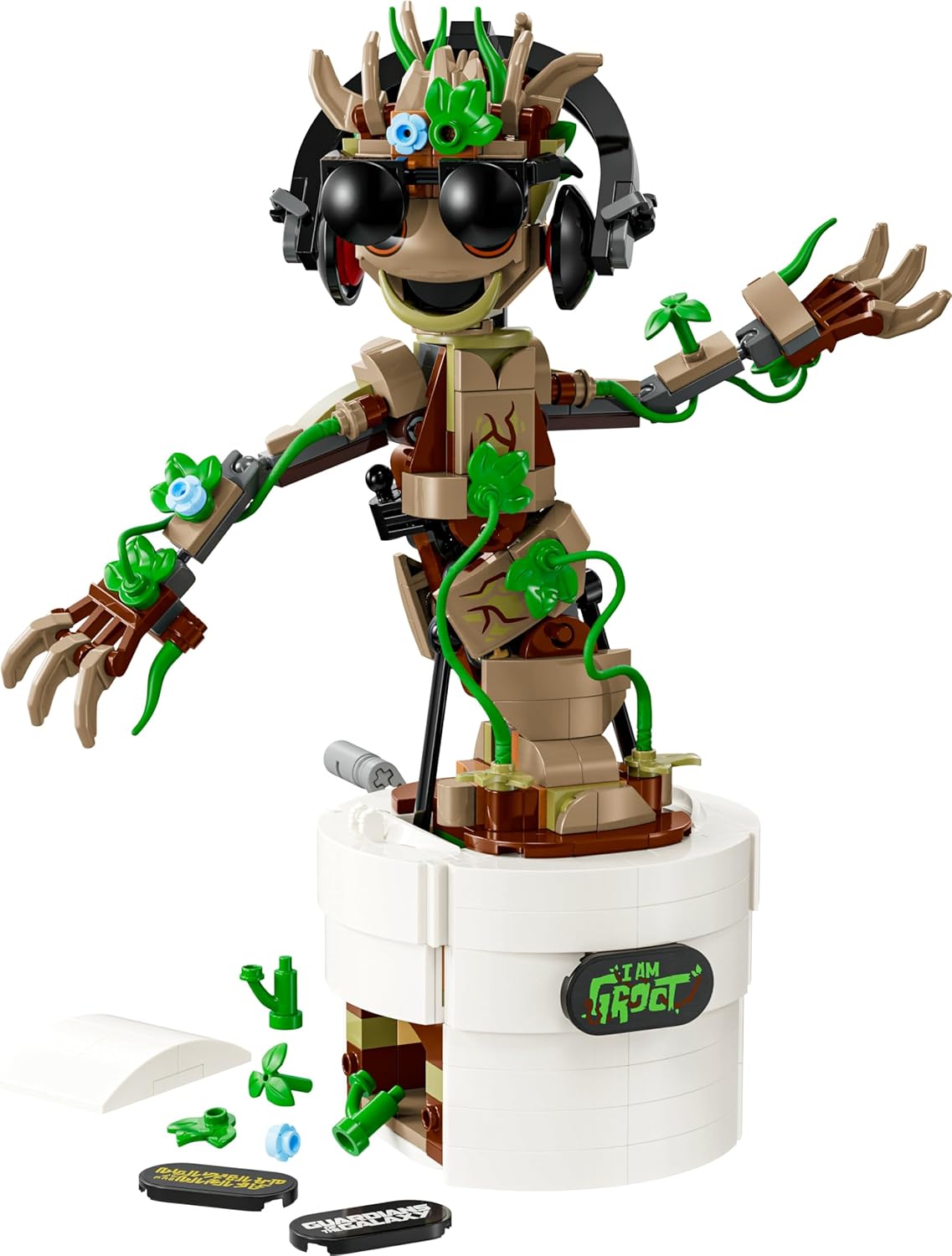 LEGO Marvel Bébé Groot dansant à construire 76297 – Image 4