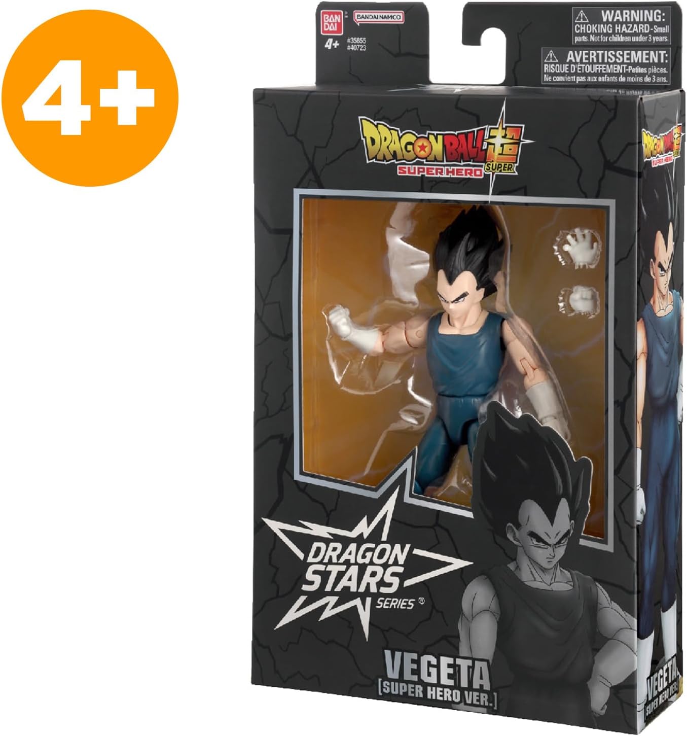Figurine articulée Vegeta 17 cm Bandai Dragon Ball Super Super Hero – Image 8