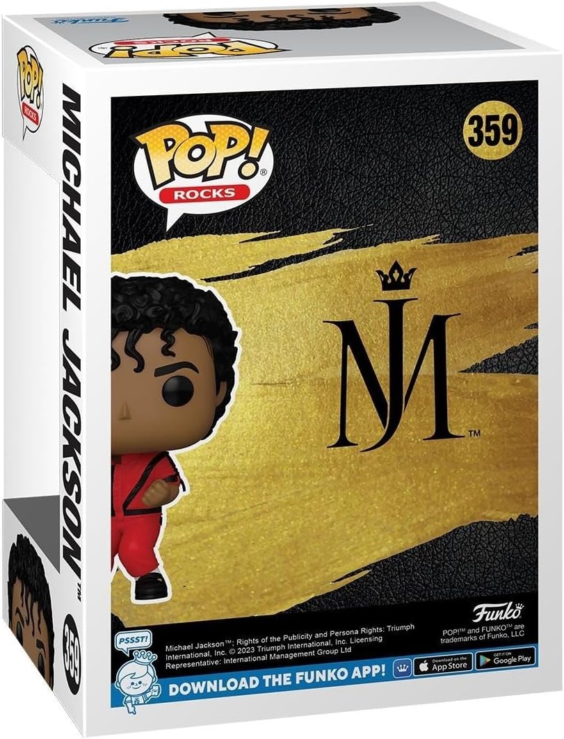 Figurine vinyle Michael Jackson Thriller Funko Pop! Rocks – Image 3