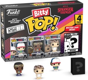 Funko Bitty Pop Stranger Things Dustin 4 pièces avec figurine mystère
