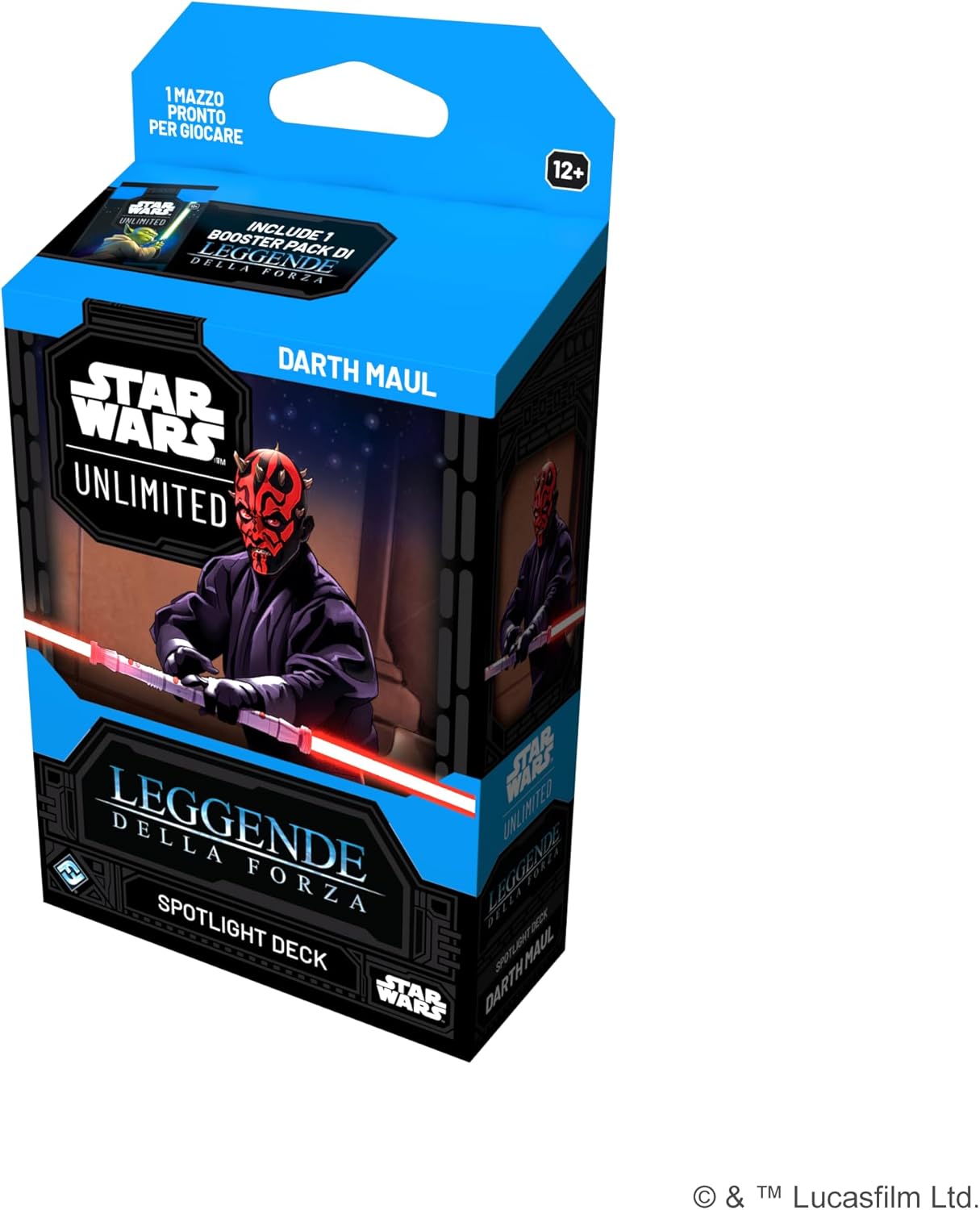 Star Wars Unlimited Spotlight Deck Dark Maul, 50 cartes en version italienne – Image 2