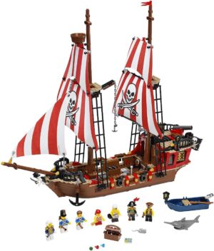 Lego Pirates 70413, jeu de construction du bateau pirate