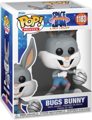 Figurine Funko Pop! Bugs Bunny Dribbling en vinyle, Space Jam 2