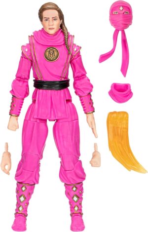 Figurine Samantha LaRusso Pink Mantis Ranger, Lightning Collection Power Rangers x Cobra Kai