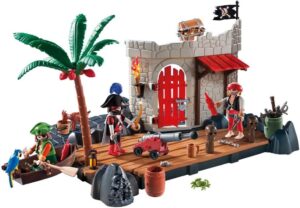 Forteresse Pirates Playmobil 6146 avec barque flottante