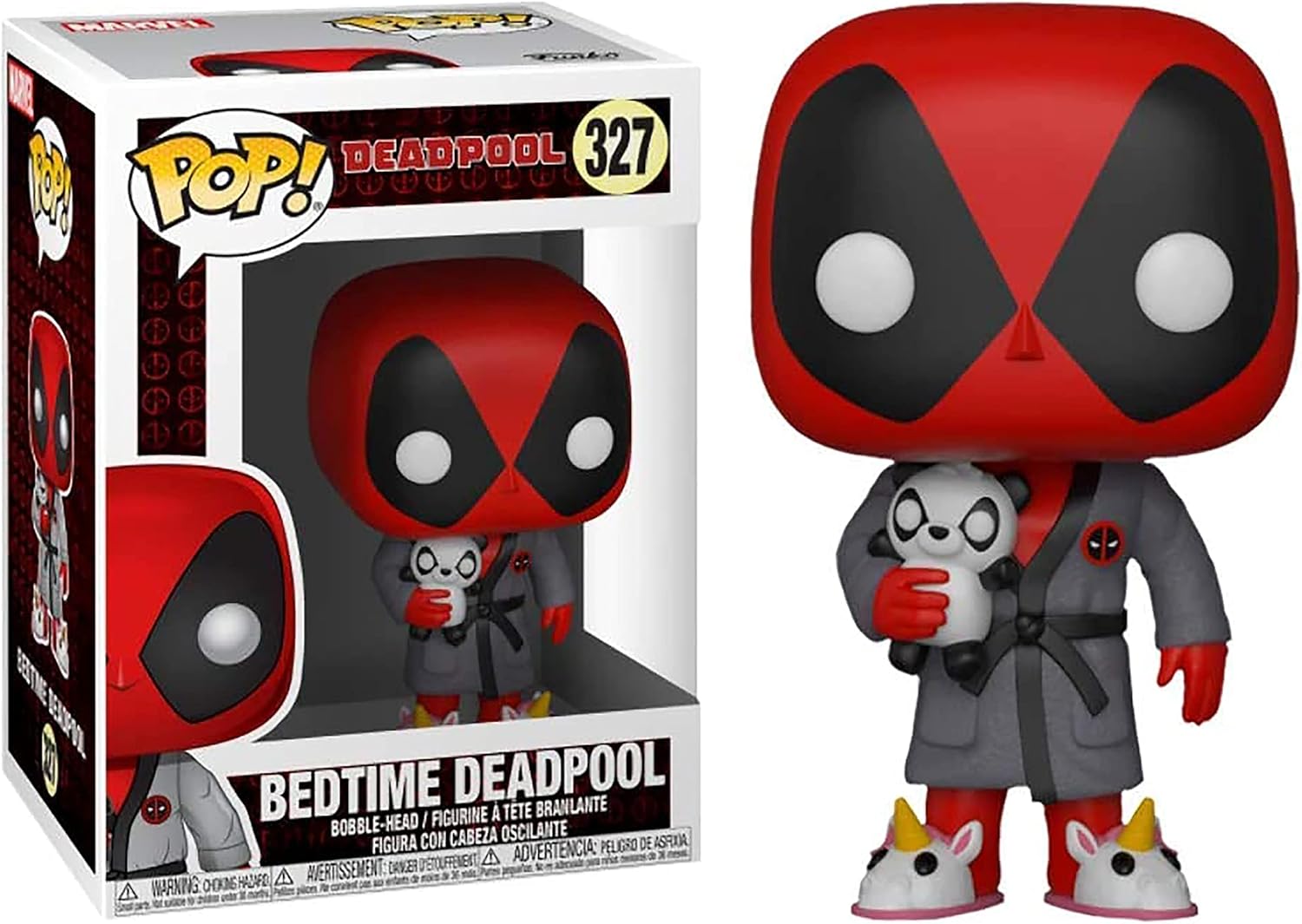 Figurine Funko Pop! Marvel Deadpool in Robe, taille standard