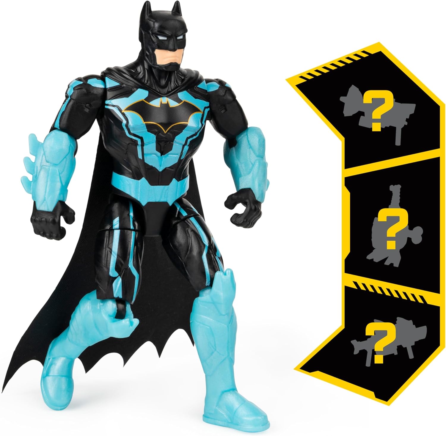 Batman DC Comics, figurine articulée 10,2 cm avec 3 accessoires mystère – Image 4