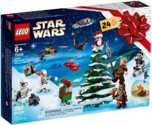 Calendrier de l’Avent LEGO Star Wars 2019 avec 6 mini figurines et 4 droïdes