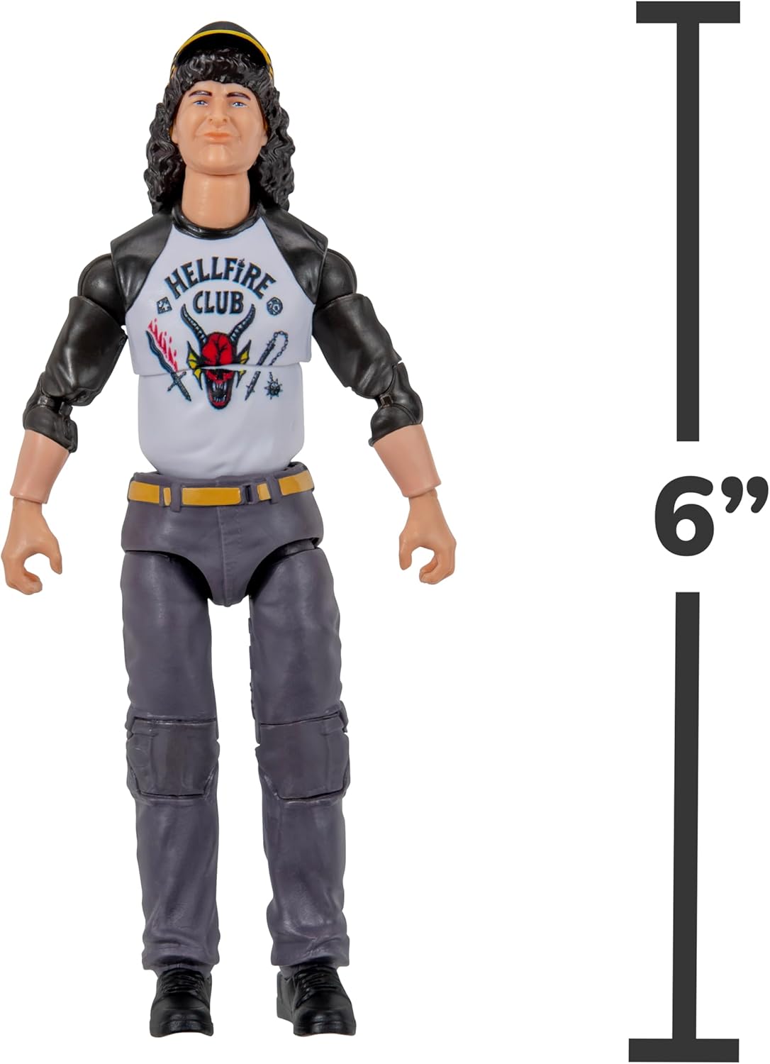 Figurine Stranger Things Dustin Henderson 15,2 avec vêtements doux – Image 4