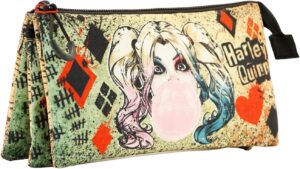 Trousse triple beige Harley Quinn Mad Love DC Comics