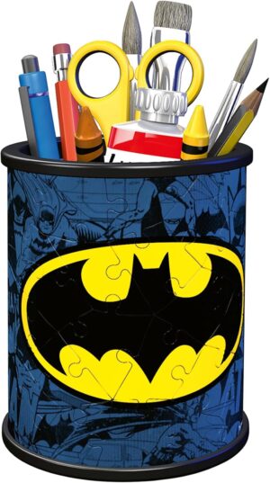 Puzzle 3D Batman pot à crayons, 54 pièces numérotées