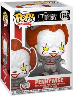 Figurine vinyle Pennywise 9,5 cm Funko Pop Welcome to Derry