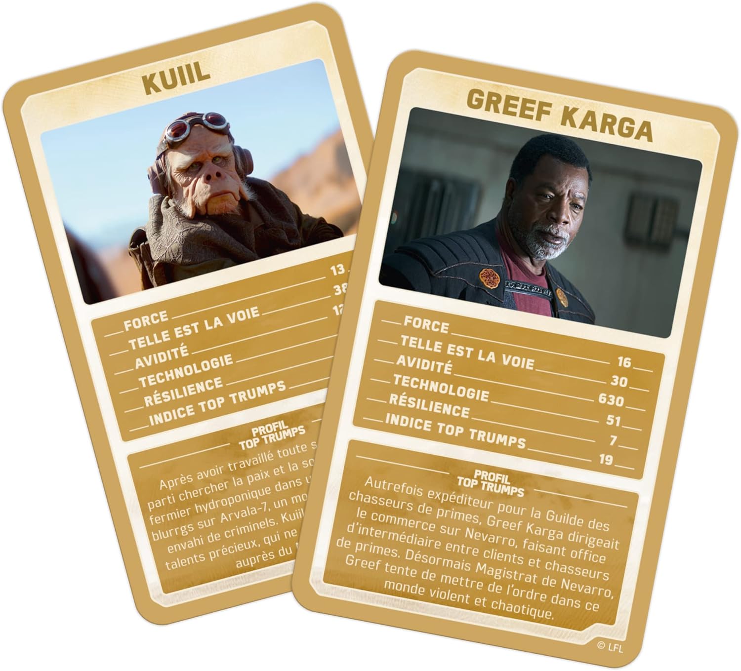 Top Trumps Star Wars The Mandalorian, jeu de cartes de bataille 2 à 6 joueurs – Image 3