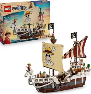 LEGO One Piece Vogue Merry avec 5 minifigurines Luffy, Zoro et Nami 75639