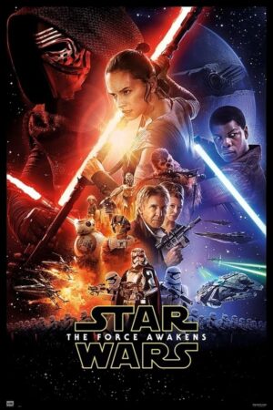 Poster Star Wars VII avec affiche Grupo Erik