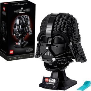 Casque Dark Vador LEGO Star Wars avec support de présentation