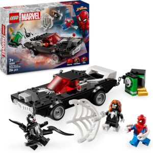 LEGO Marvel Spider-Man et la voiture de Venom avec 3 minifigurines 76309
