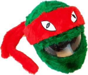 Couvre-casque intégral Deadpool rouge en peluche, taille universelle