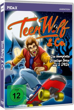 Teen Wolf avec Michael J. Fox, coffret 2 DVD de la série animée en 21 épisodes