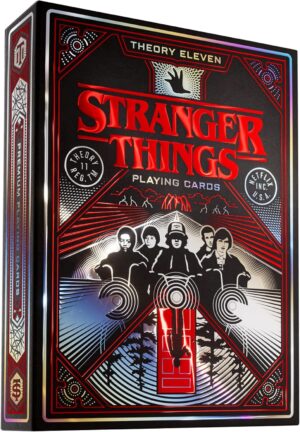 Cartes à jouer theory11 Stranger Things en papier cartonné