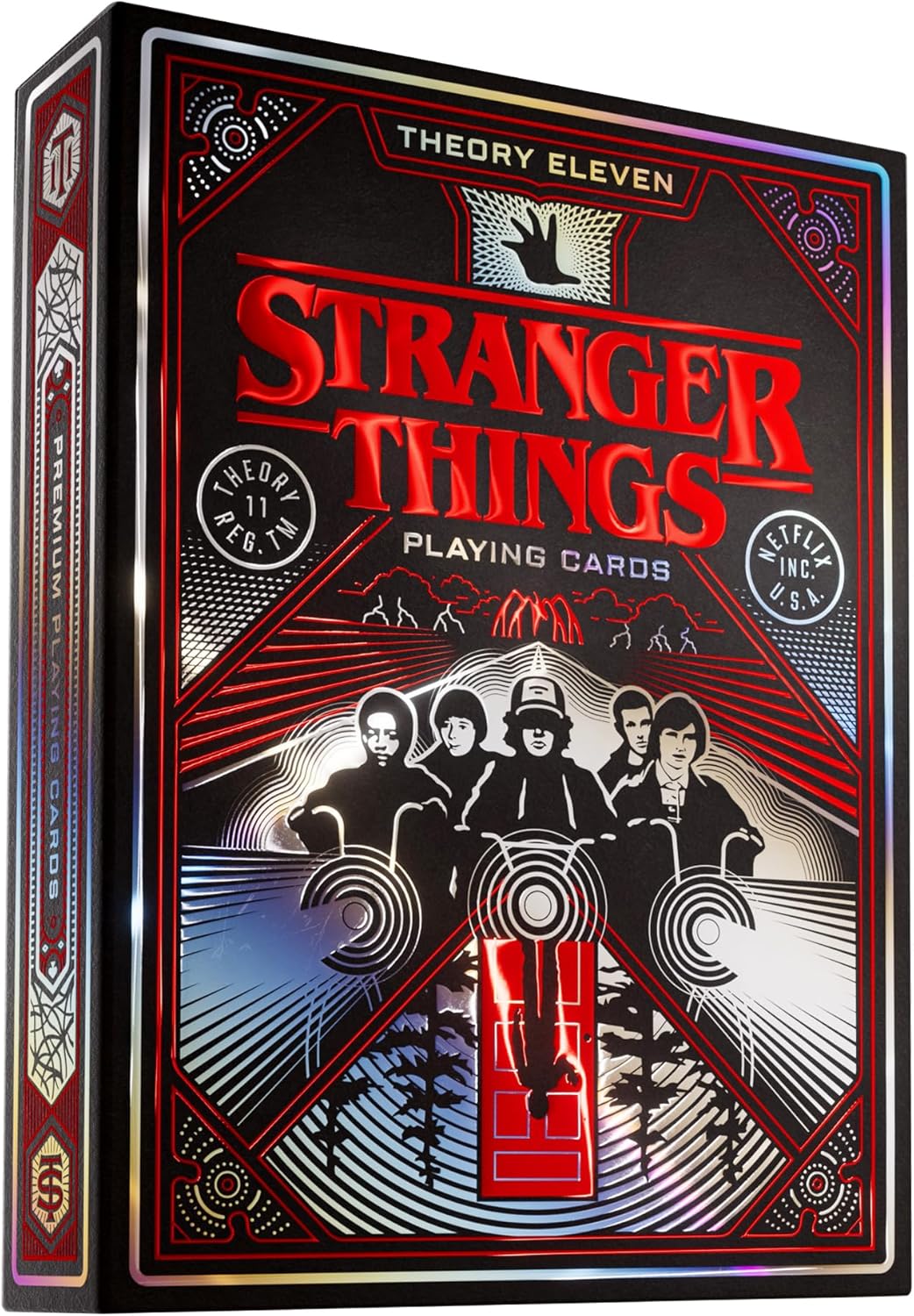 Cartes à jouer theory11 Stranger Things en papier cartonné